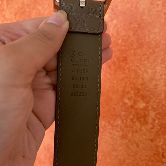NWOT Men’s Gucci Brown Belt - Size 95 (Authentic) - Picture 11 of 11